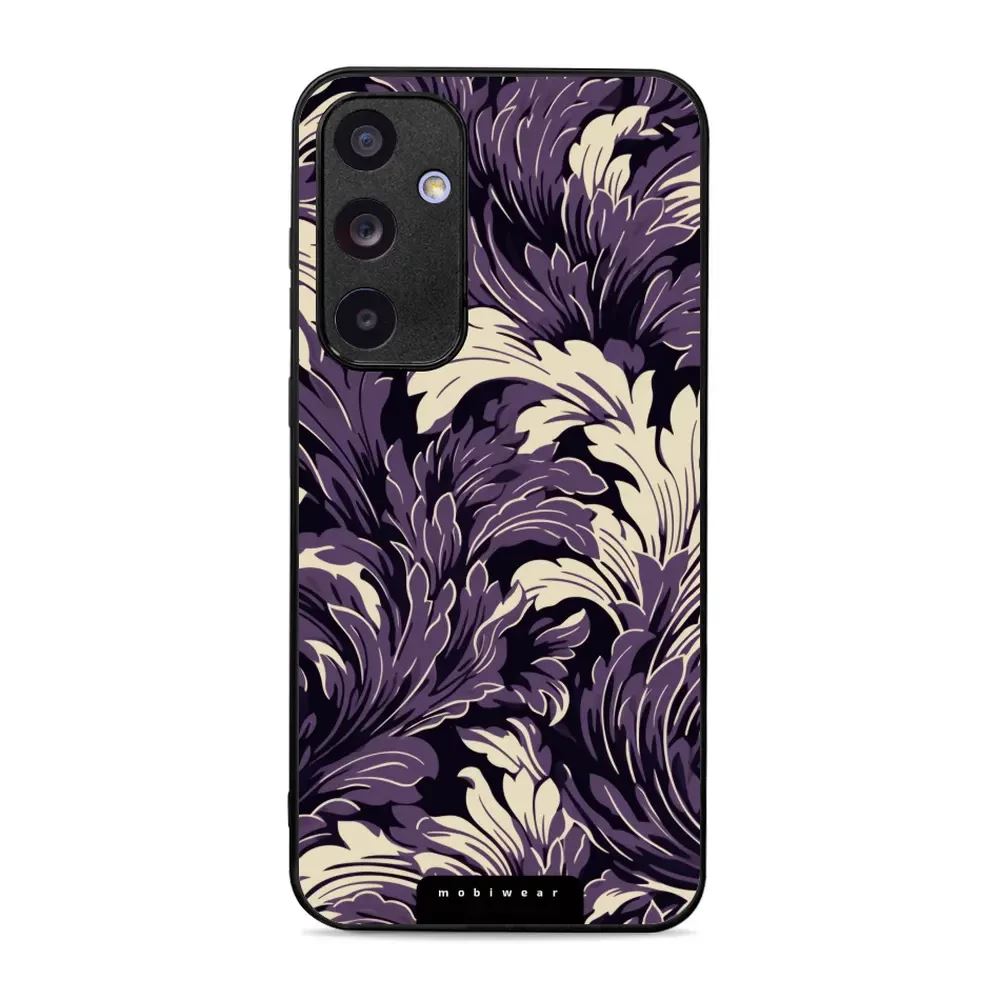 Lesklý kryt Mobiwear Glossy - Samsung Galaxy A55 5G - GA46G Fialové rostliny