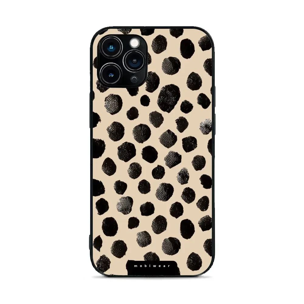 Lesklý kryt Mobiwear Glossy - Apple iPhone 11 Pro - GA50G Černé puntíky