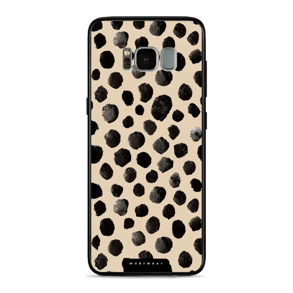 Lesklý kryt Mobiwear Glossy - Samsung Galaxy S8 - GA50G Černé puntíky
