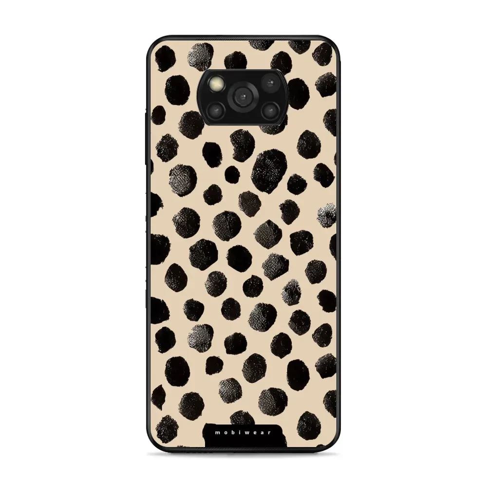Lesklý kryt Mobiwear Glossy - Xiaomi Poco X3 NFC / Xiaomi Poco X3 Pro - GA50G Černé puntíky