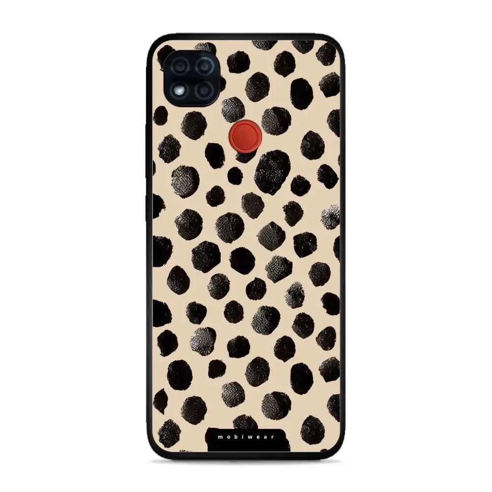 Lesklý kryt Mobiwear Glossy - Xiaomi Redmi 9C - GA50G Černé puntíky