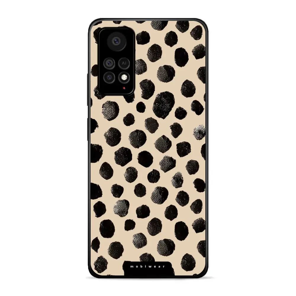 Lesklý kryt Mobiwear Glossy - Xiaomi Redmi Note 11 Pro 5G - GA50G Černé puntíky