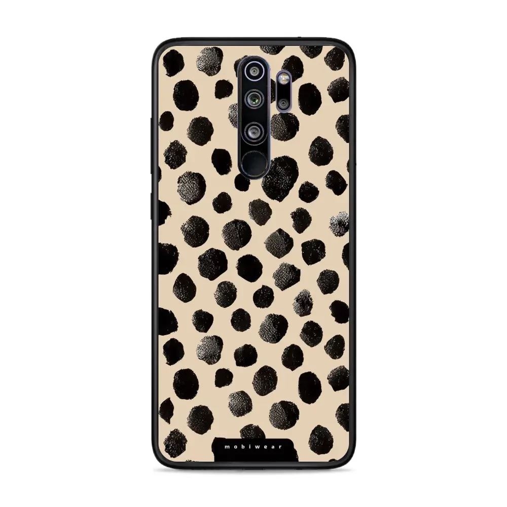 Lesklý kryt Mobiwear Glossy - Xiaomi Redmi Note 8 Pro - GA50G Černé puntíky