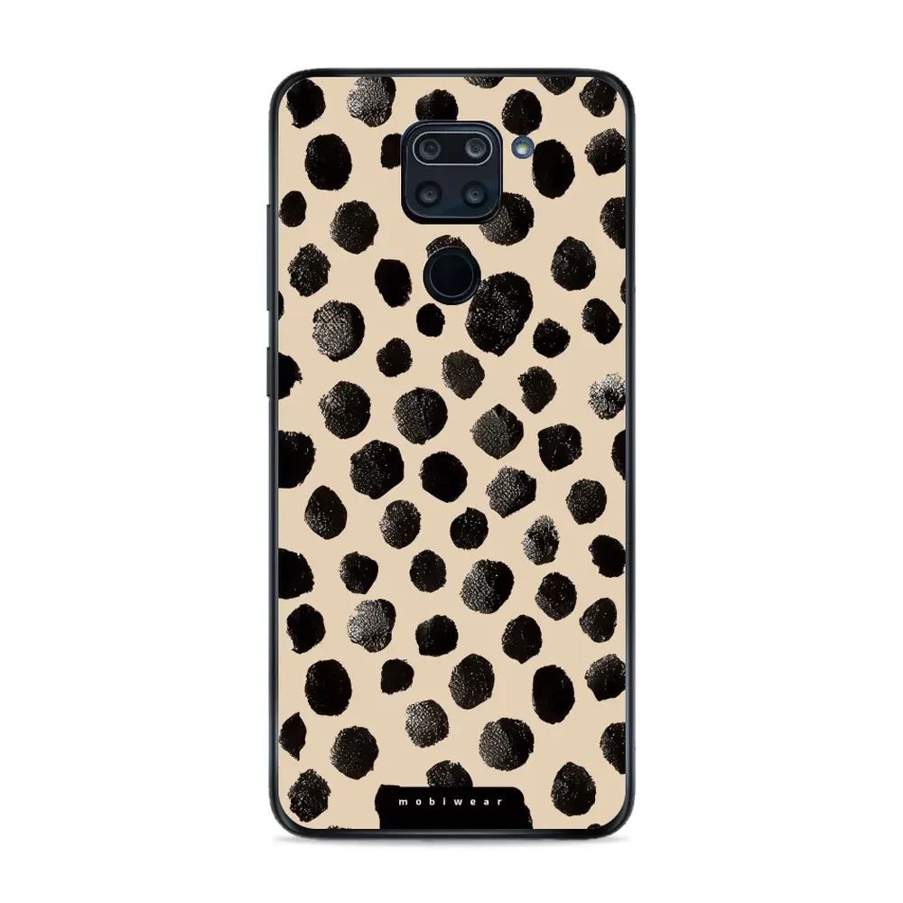 Lesklý kryt Mobiwear Glossy - Xiaomi Redmi Note 9 - GA50G Černé puntíky