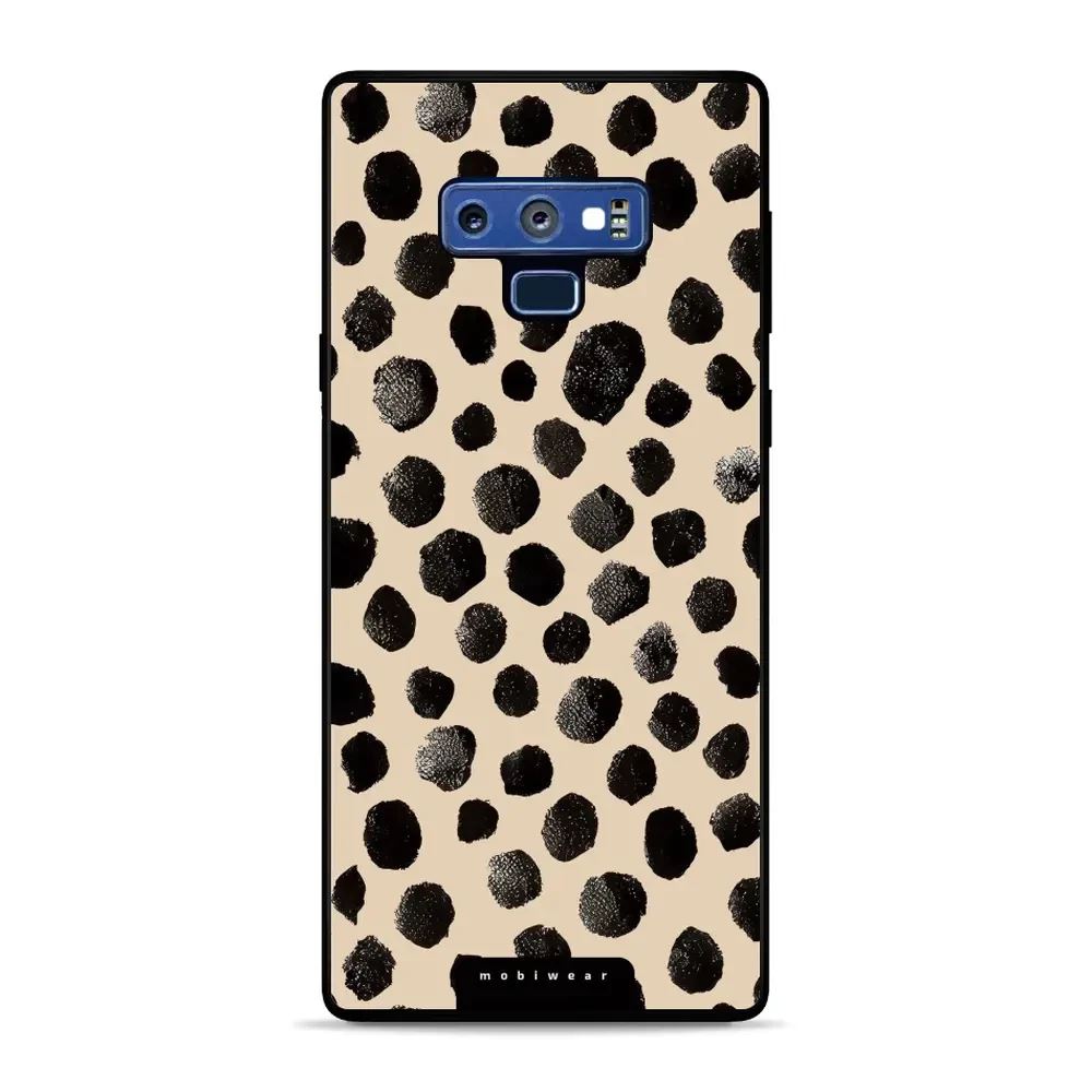 Lesklý kryt Mobiwear Glossy - Samsung Galaxy Note 9 - GA50G Černé puntíky