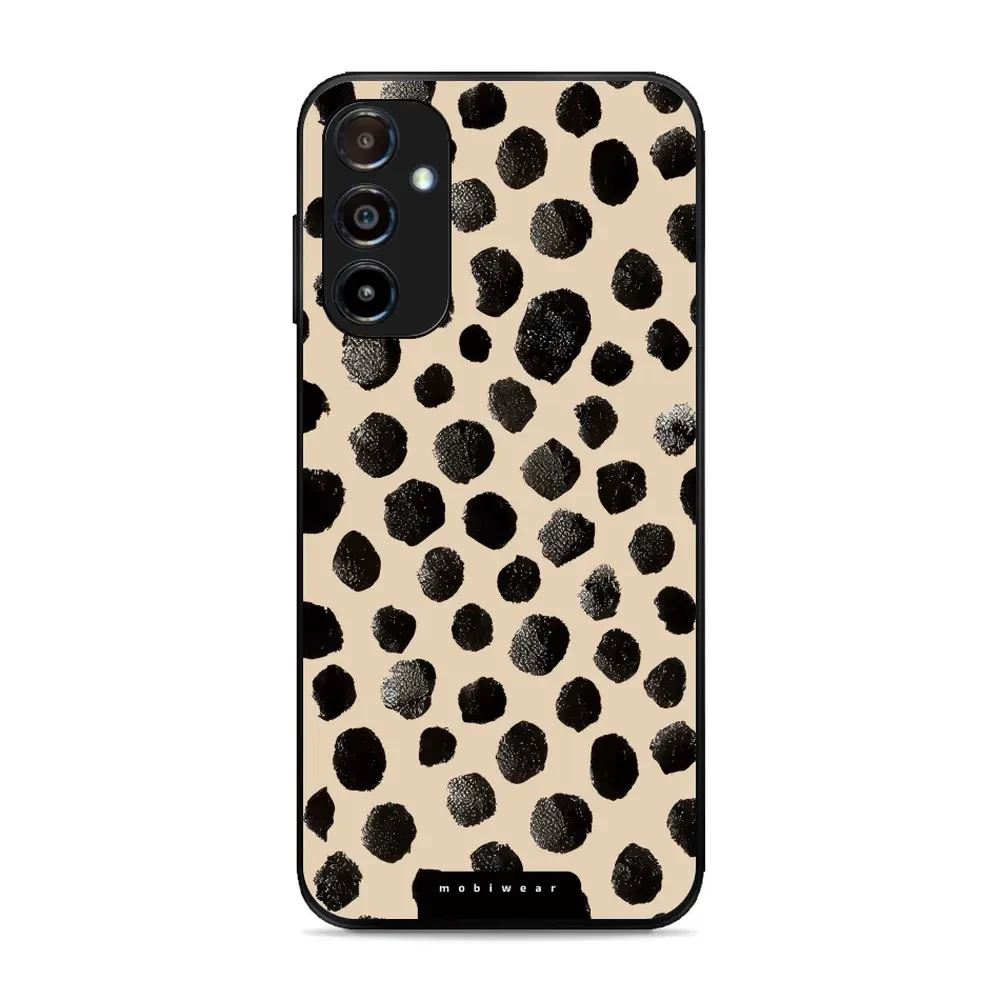 Lesklý kryt Mobiwear Glossy - Samsung Galaxy A14 / A14 5G - GA50G Černé puntíky
