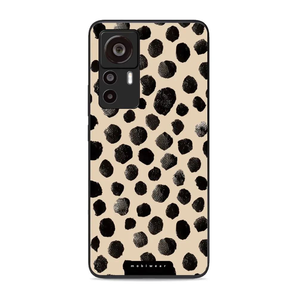 Lesklý kryt Mobiwear Glossy - Xiaomi 12T / 12T Pro - GA50G Černé puntíky