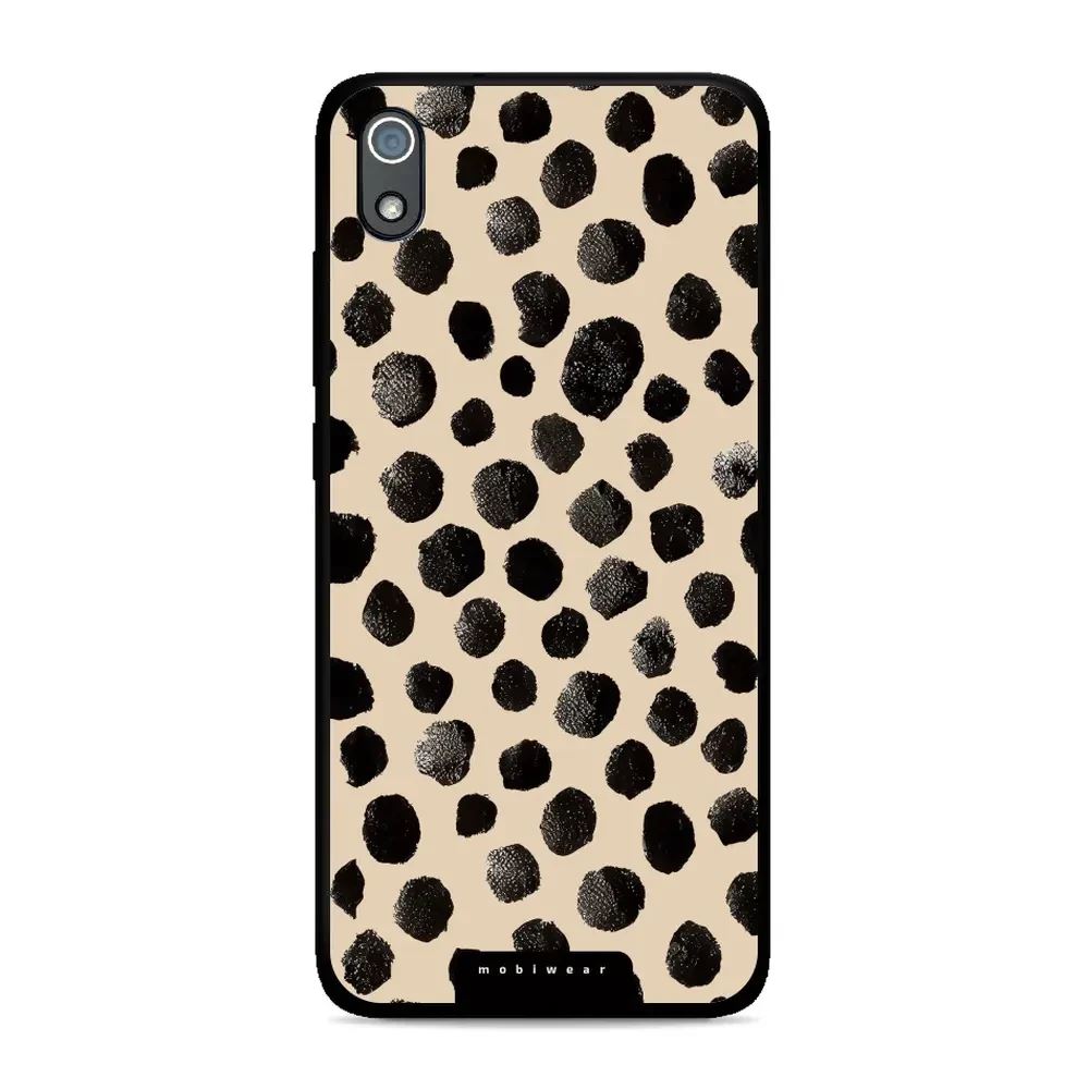 Lesklý kryt Mobiwear Glossy - Xiaomi Redmi 7A - GA50G Černé puntíky