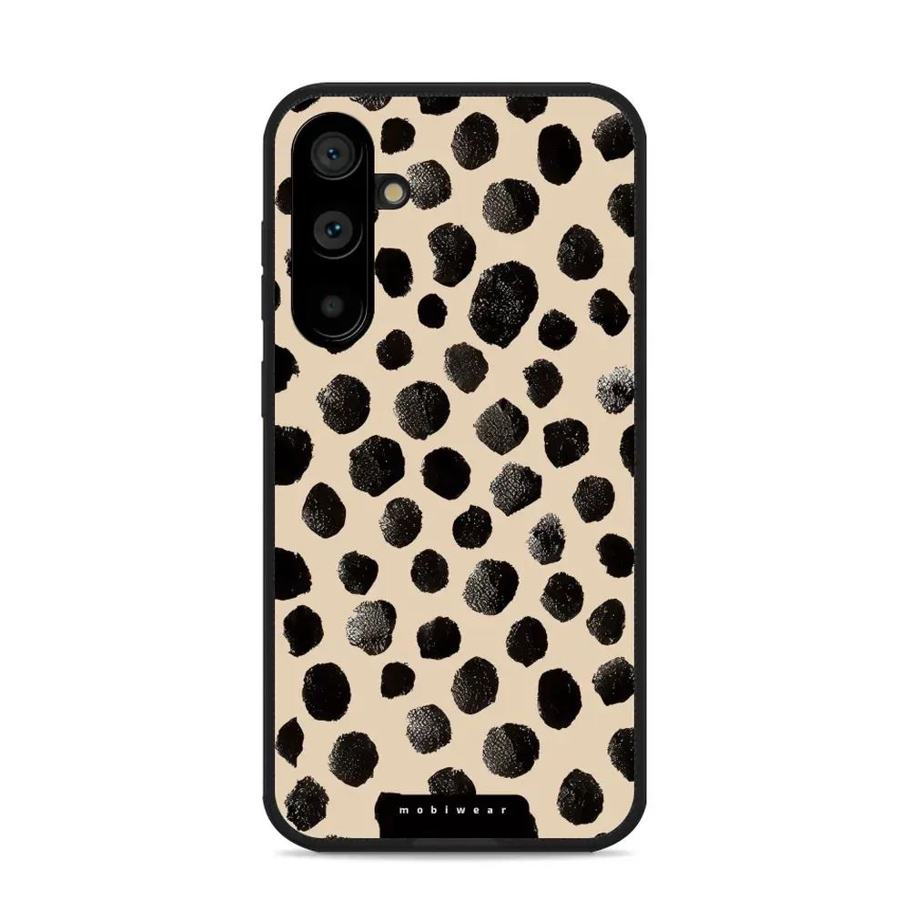Lesklý kryt Mobiwear Glossy - Samsung Galaxy S23 FE - GA50G Černé puntíky