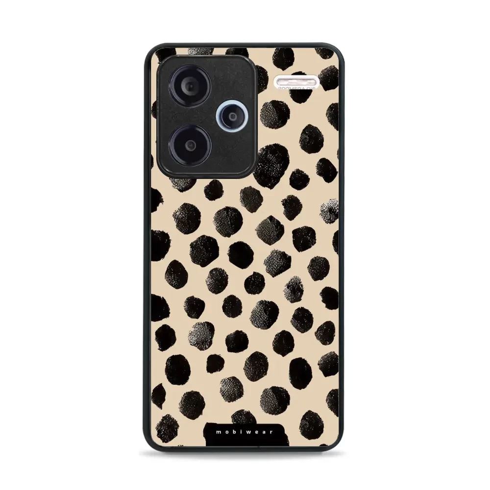Lesklý kryt Mobiwear Glossy - Xiaomi Redmi Note 13 Pro Plus - GA50G Černé puntíky