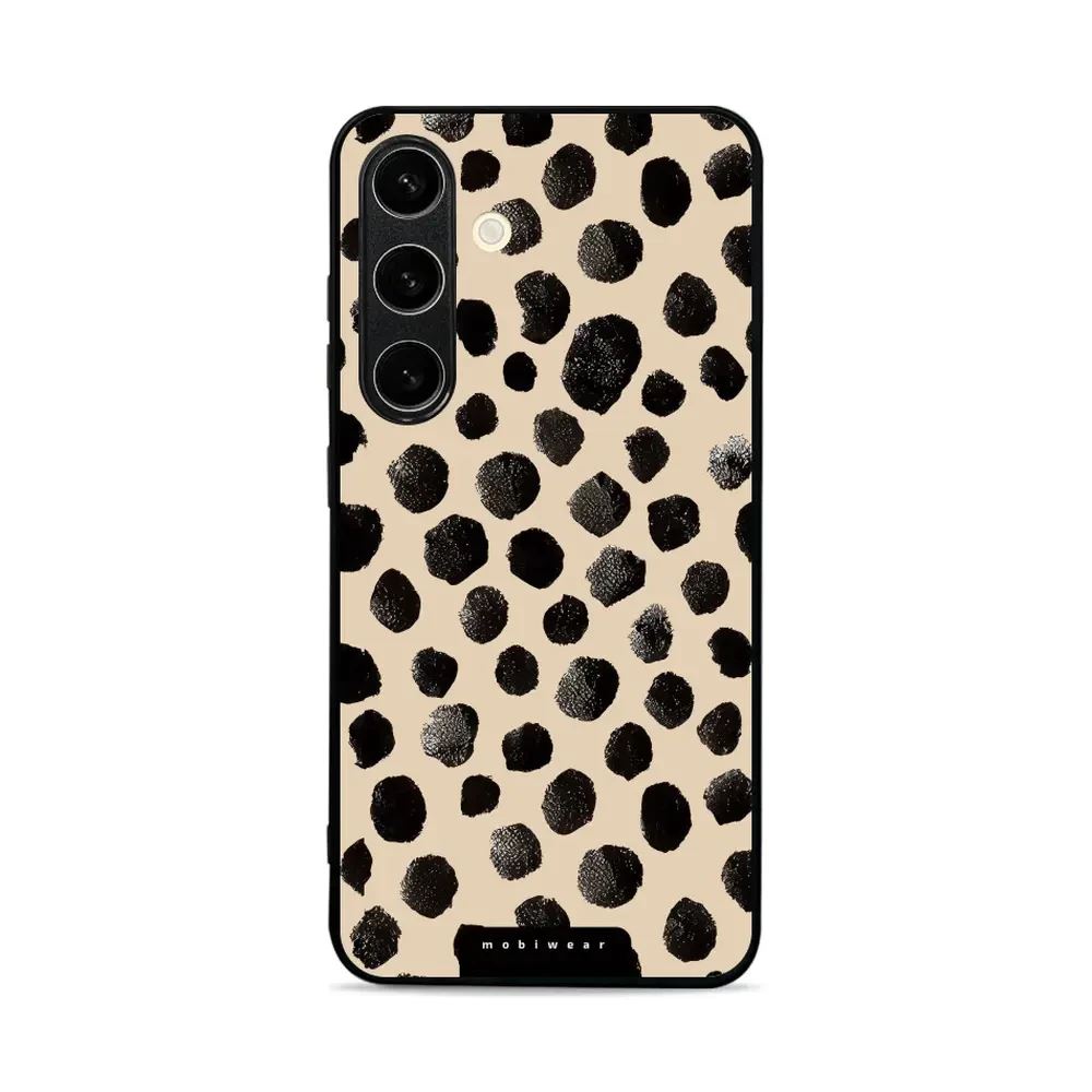 Lesklý kryt Mobiwear Glossy - Samsung Galaxy S24 - GA50G Černé puntíky