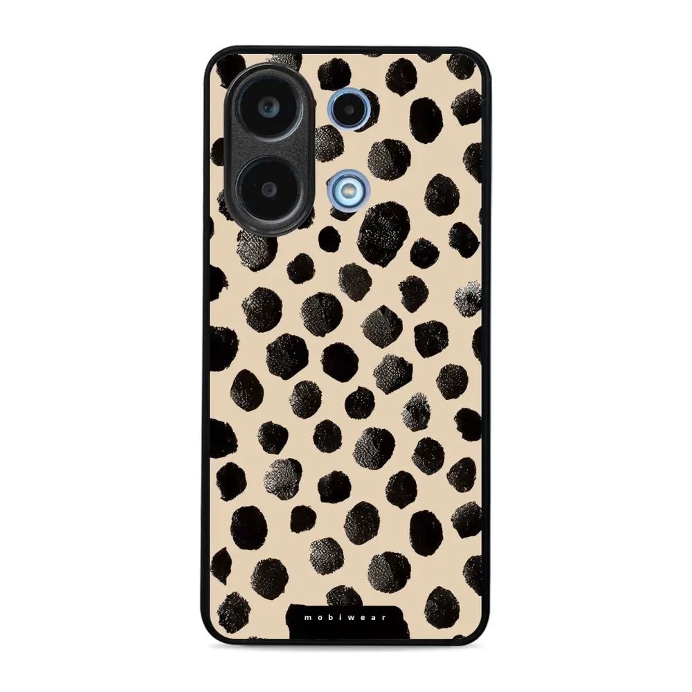 Lesklý kryt Mobiwear Glossy - Xiaomi Redmi Note 13 4G - GA50G Černé puntíky