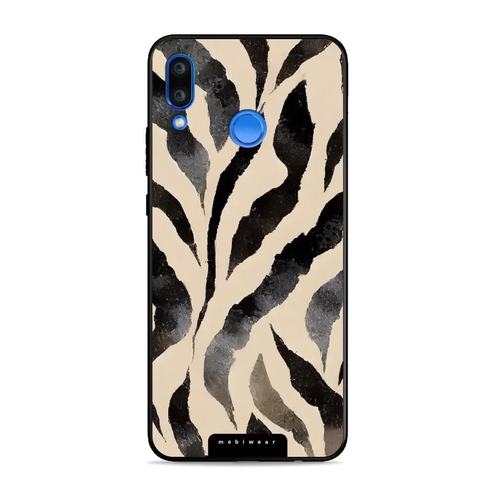 Lesklý kryt Mobiwear Glossy - Huawei Nova 3 - GA53G Zebří