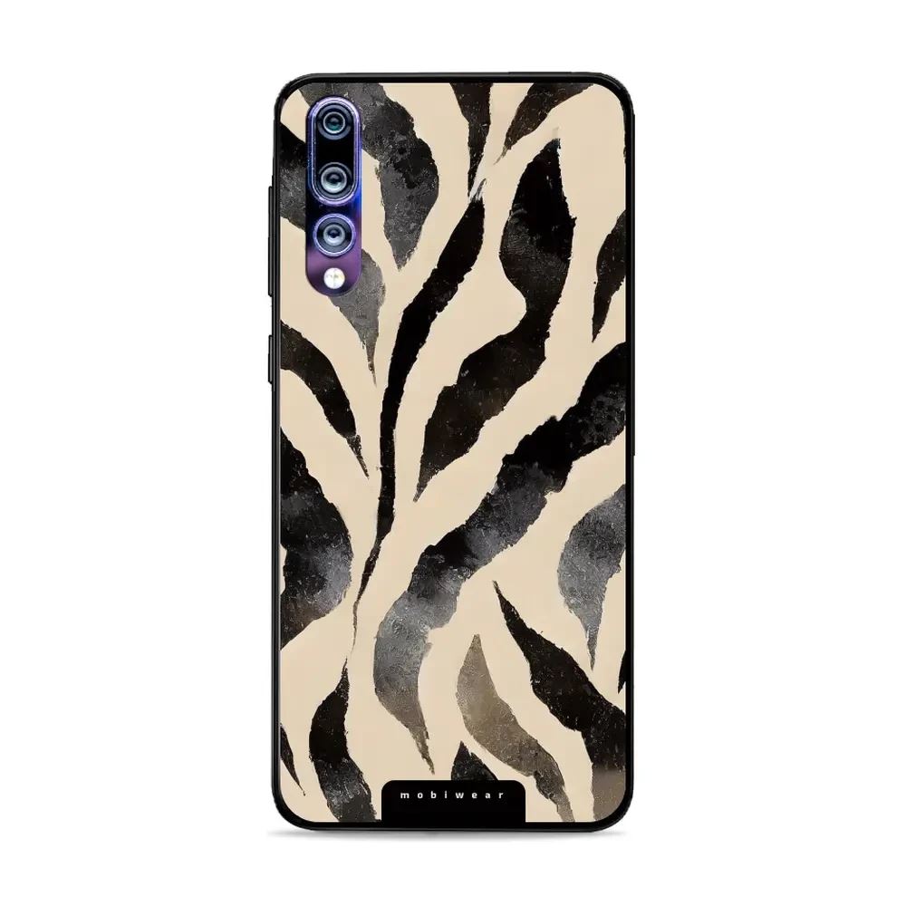Lesklý kryt Mobiwear Glossy - Huawei P20 Pro - GA53G Zebří