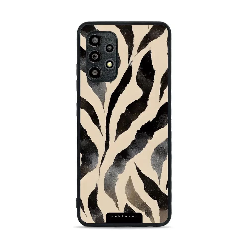 Lesklý kryt Mobiwear Glossy - Samsung Galaxy A32 4G - GA53G Zebří