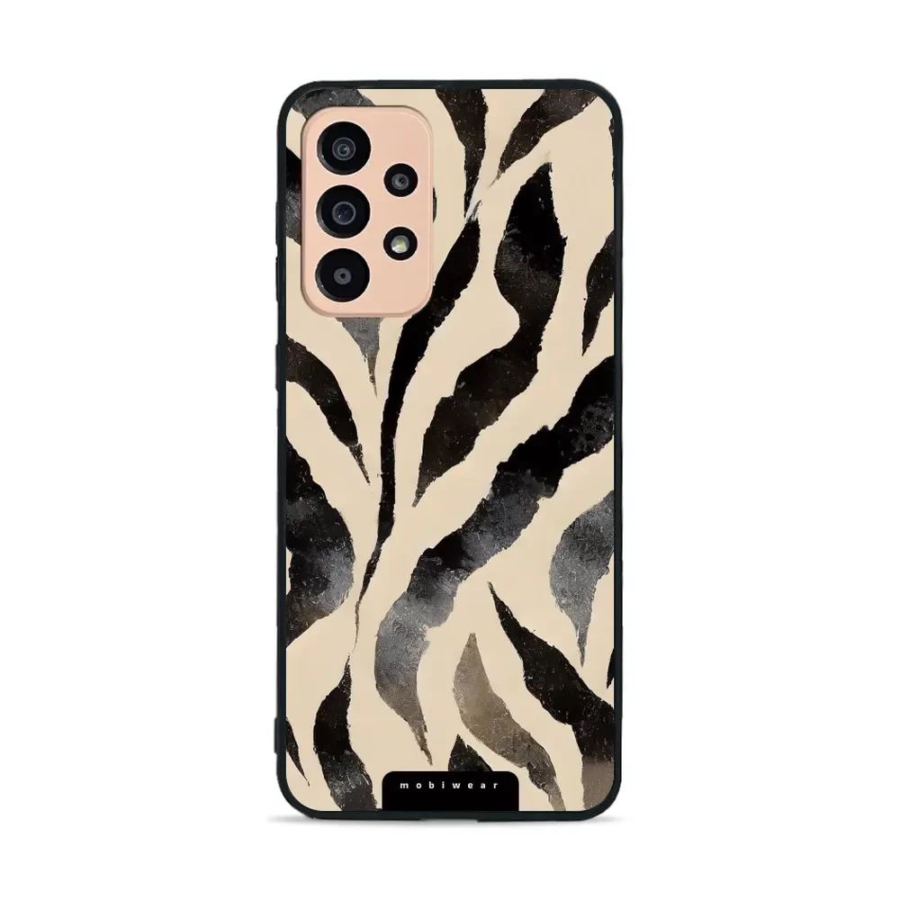 Lesklý kryt Mobiwear Glossy - Samsung Galaxy A33 5G - GA53G Zebří