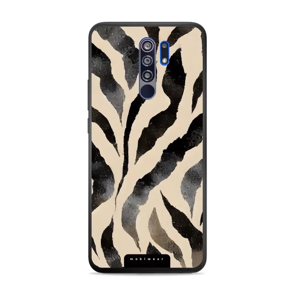 Lesklý kryt Mobiwear Glossy - Xiaomi Redmi 9 - GA53G Zebří