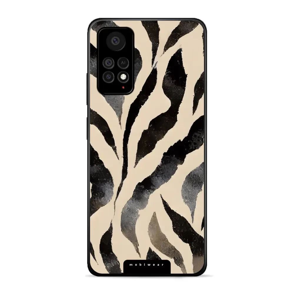 Lesklý kryt Mobiwear Glossy - Xiaomi Redmi Note 11 Pro 5G - GA53G Zebří