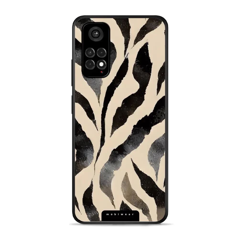 Lesklý kryt Mobiwear Glossy - Xiaomi Redmi Note 11 / 11S - GA53G Zebří