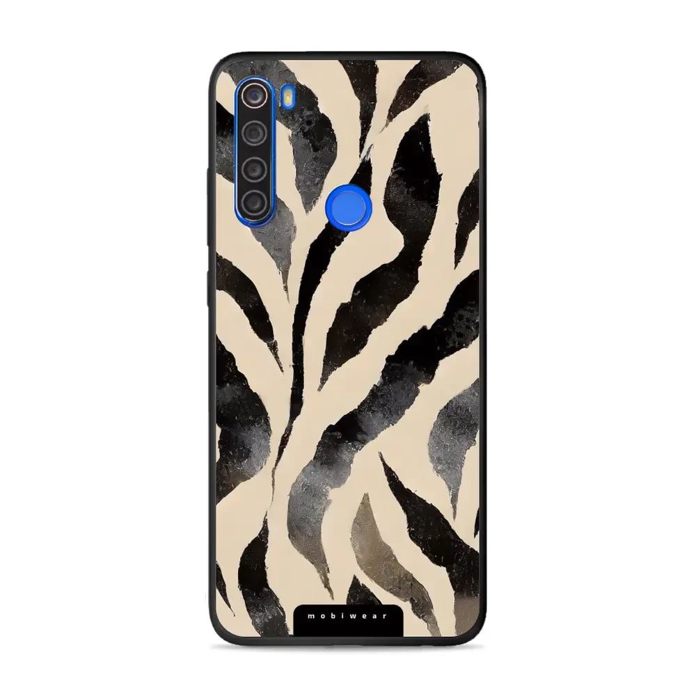 Lesklý kryt Mobiwear Glossy - Xiaomi Redmi Note 8T - GA53G Zebří