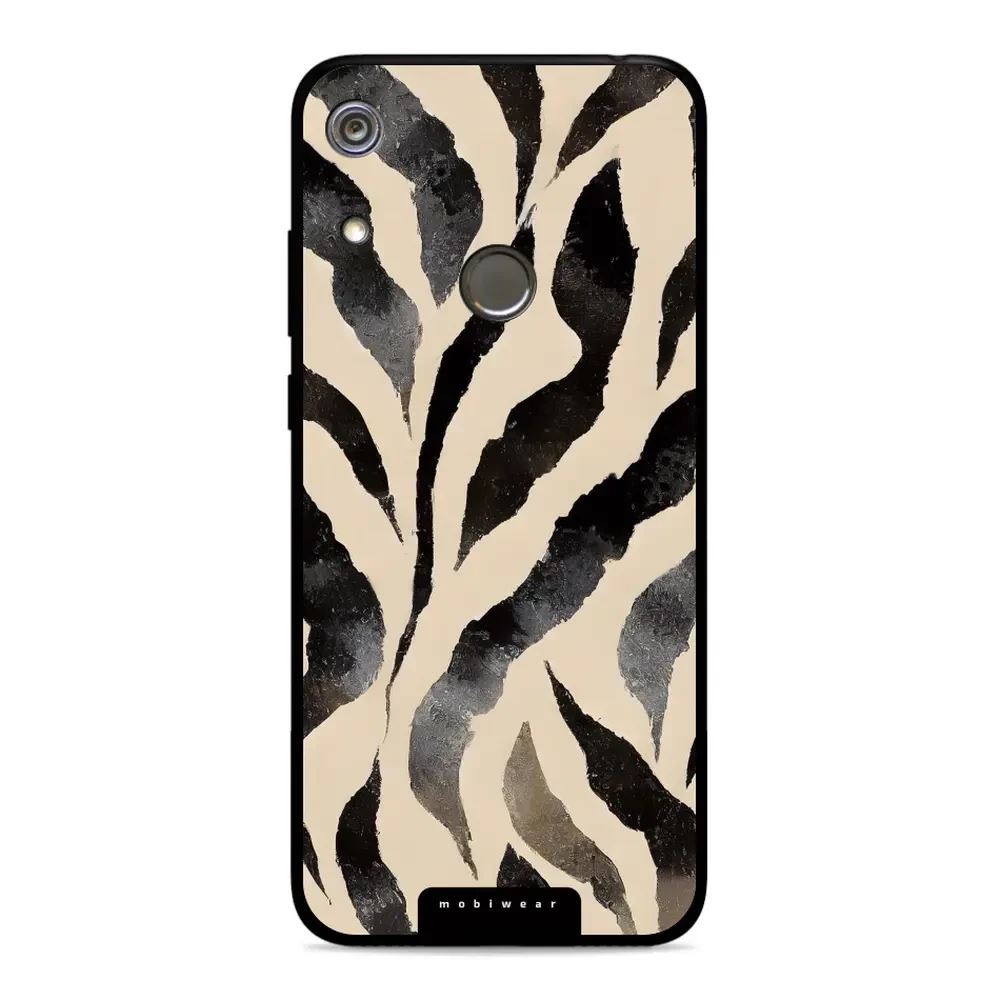 Lesklý kryt Mobiwear Glossy - Huawei Y6 2019 / Honor 8A / Huawei Y6s - GA53G Zebří