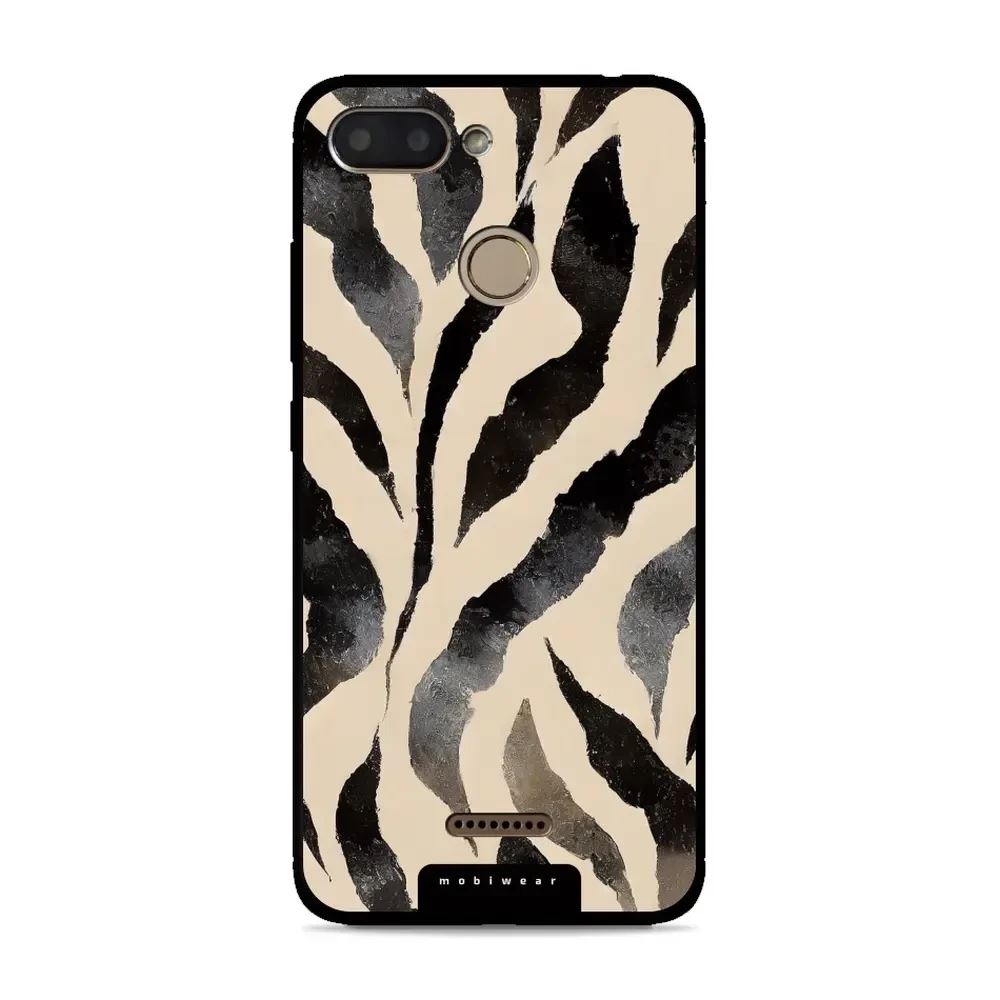 Lesklý kryt Mobiwear Glossy - Xiaomi Redmi 6 - GA53G Zebří