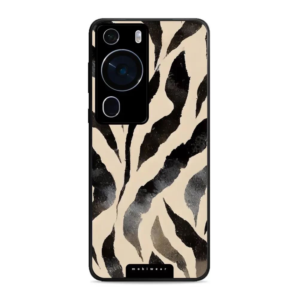 Lesklý kryt Mobiwear Glossy - Huawei P60 Pro - GA53G Zebří