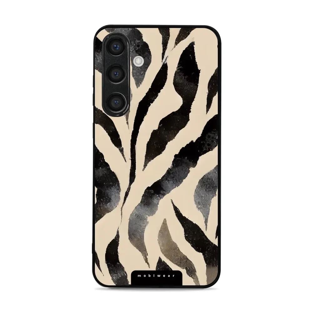 Lesklý kryt Mobiwear Glossy - Samsung Galaxy S24 Plus - GA53G Zebří