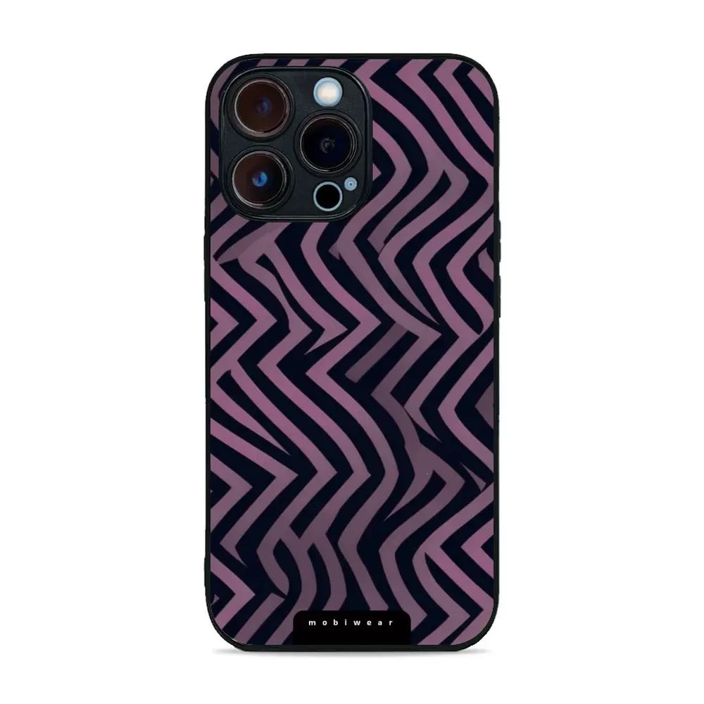 Lesklý kryt Mobiwear Glossy - Apple iPhone 13 Pro - GA55G Fialové klikyháky