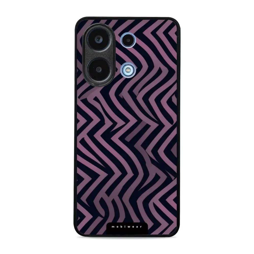 Lesklý kryt Mobiwear Glossy - Xiaomi Redmi Note 13 4G - GA55G Fialové klikyháky