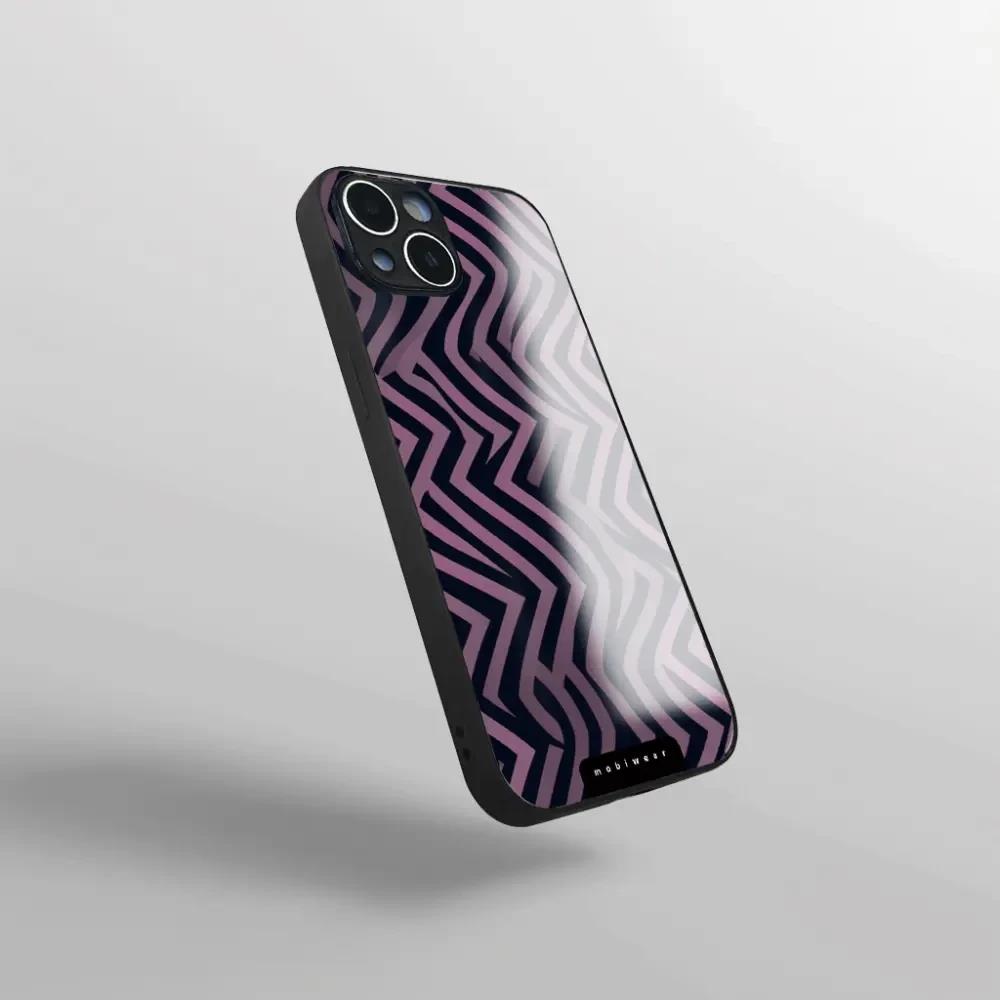 Lesklý kryt Mobiwear Glossy - Samsung Galaxy S24 - GA55G Fialové klikyháky