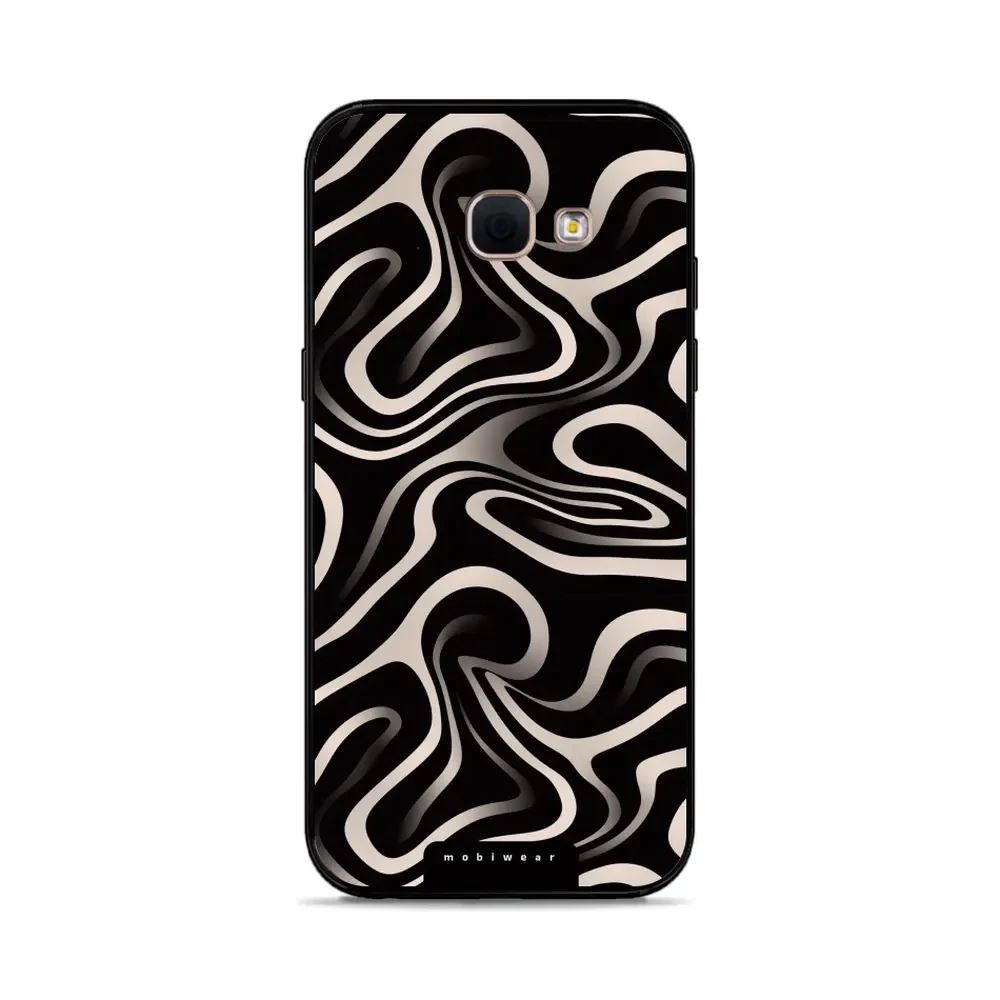 Lesklý kryt Mobiwear Glossy - Samsung Galaxy A5 2017 - GA63G Vlnky a linky