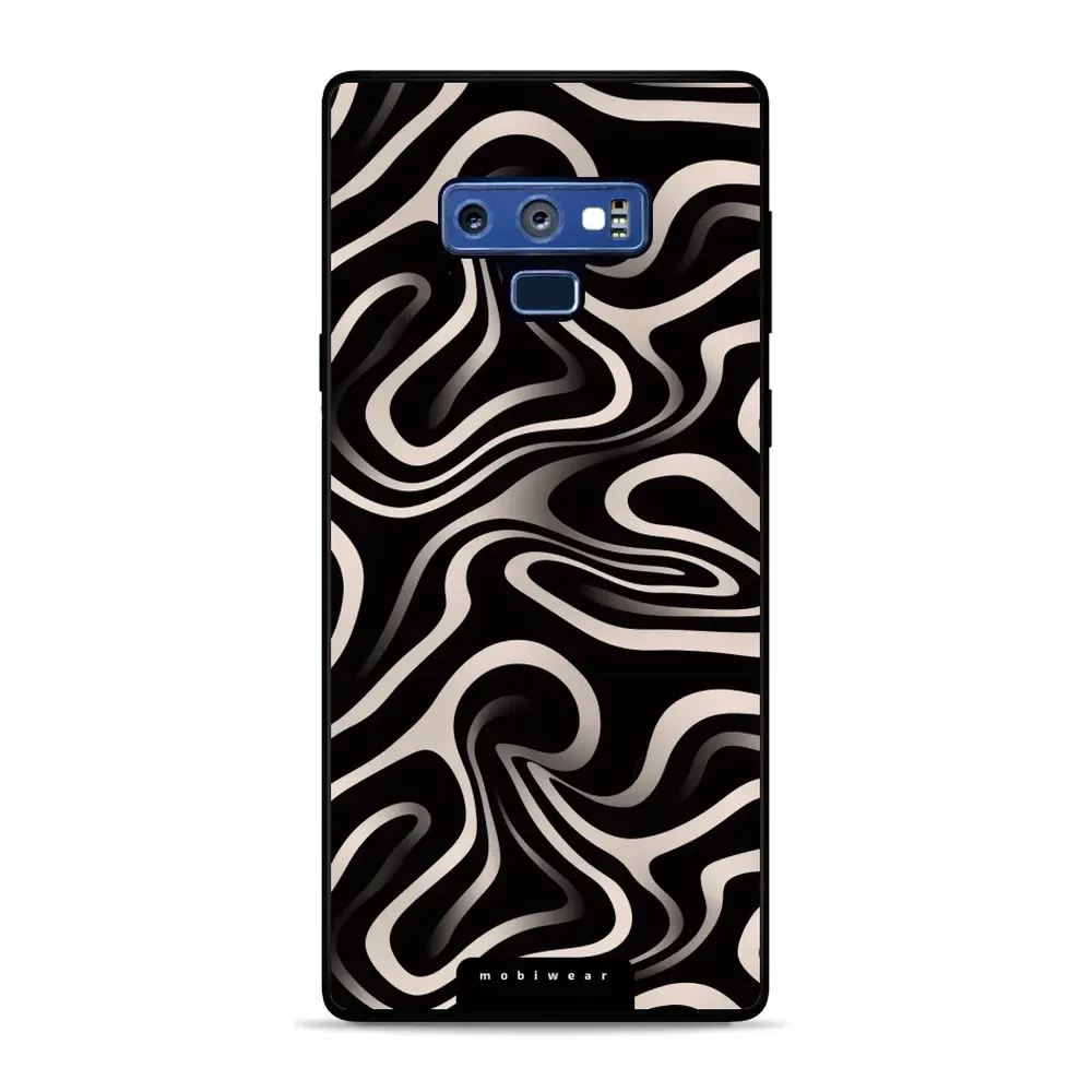 Lesklý kryt Mobiwear Glossy - Samsung Galaxy Note 9 - GA63G Vlnky a linky