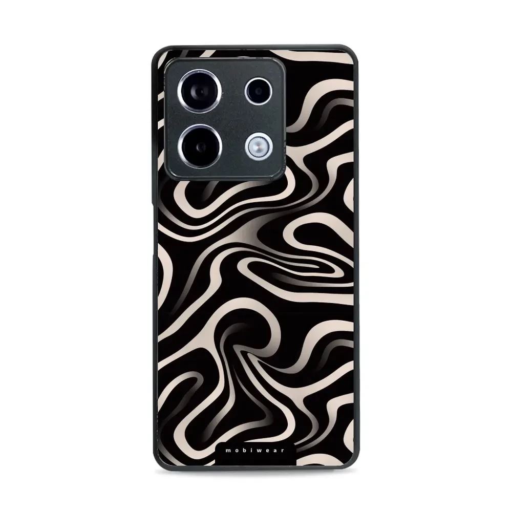 Lesklý kryt Mobiwear Glossy - Xiaomi Redmi Note 13 Pro 5G / Poco X6 5G - GA63G Vlnky a linky