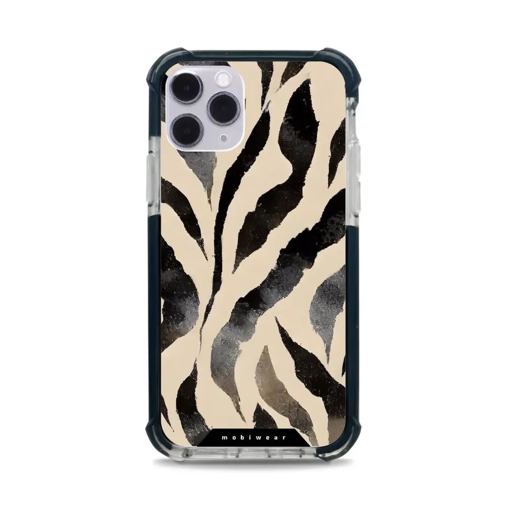 Odolný obal Mobiwear MagSafe Elite Bumper - Apple iPhone 11 Pro - DA53D Zebří