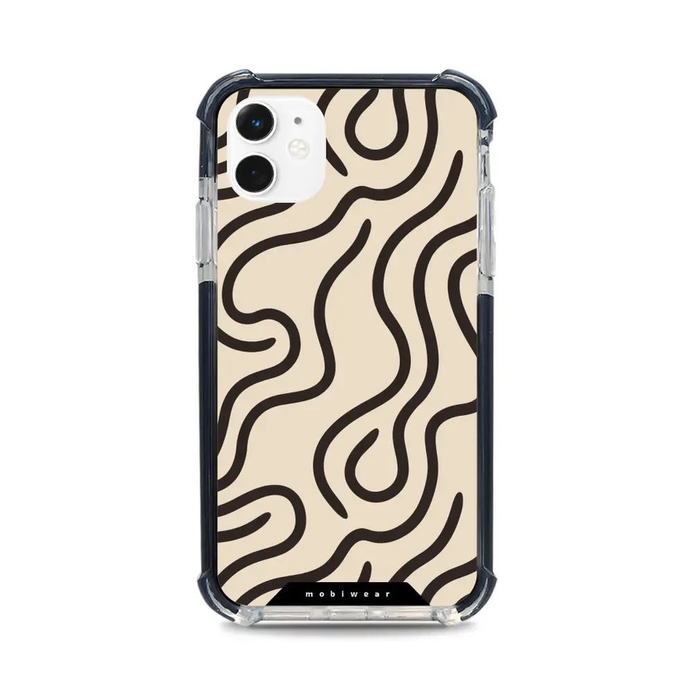 Odolný obal Mobiwear MagSafe Elite Bumper - Apple iPhone 11 - DA60D Linky