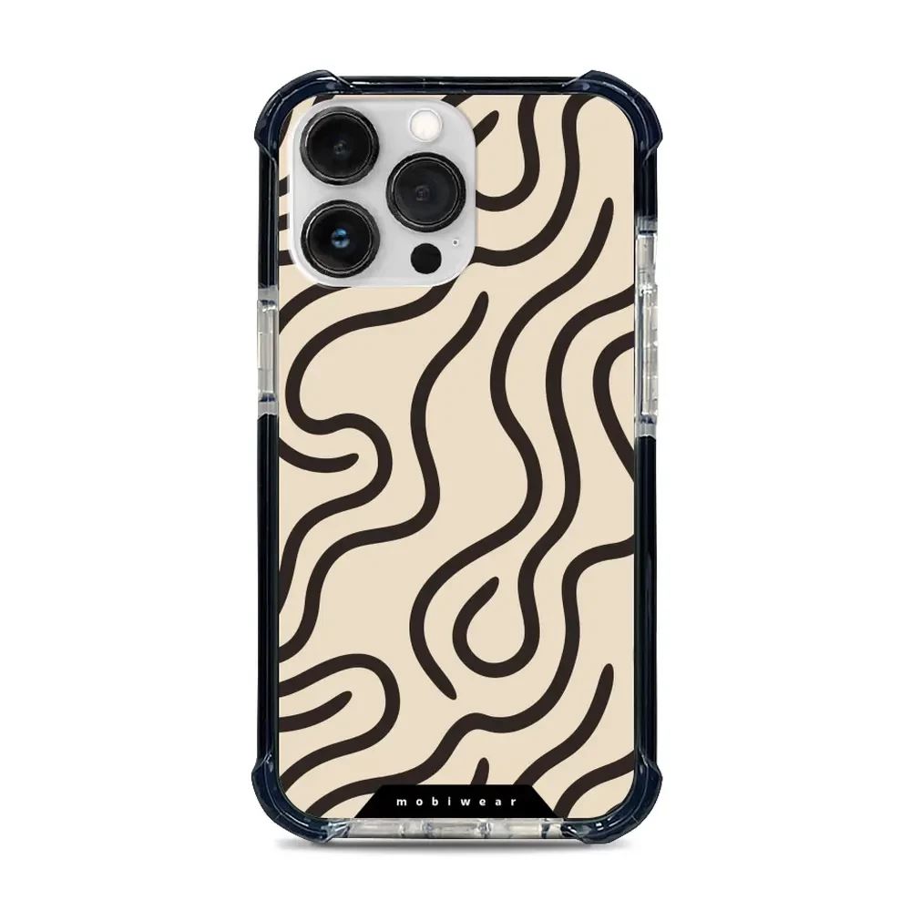 Odolný obal Mobiwear MagSafe Elite Bumper - Apple iPhone 13 Pro - DA60D Linky