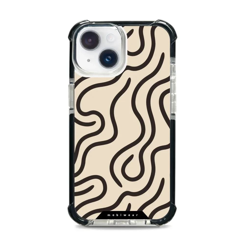 Odolný obal Mobiwear MagSafe Elite Bumper - Apple iPhone 14 - DA60D Linky