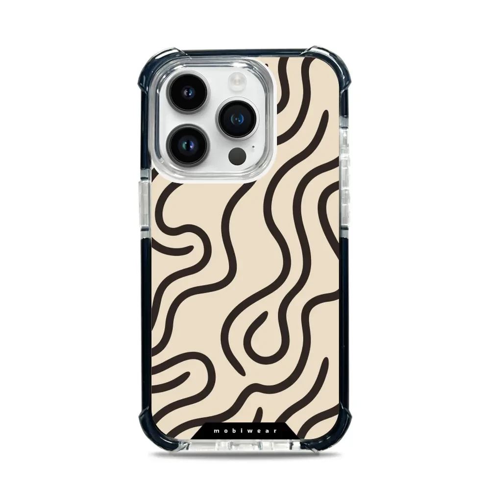 Odolný obal Mobiwear MagSafe Elite Bumper - Apple iPhone 14 Pro - DA60D Linky