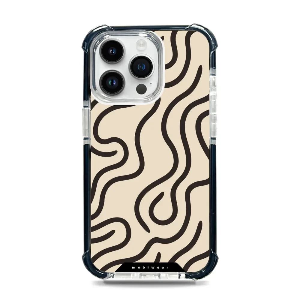 Odolný obal Mobiwear MagSafe Elite Bumper - Apple iPhone 14 Pro Max - DA60D Linky