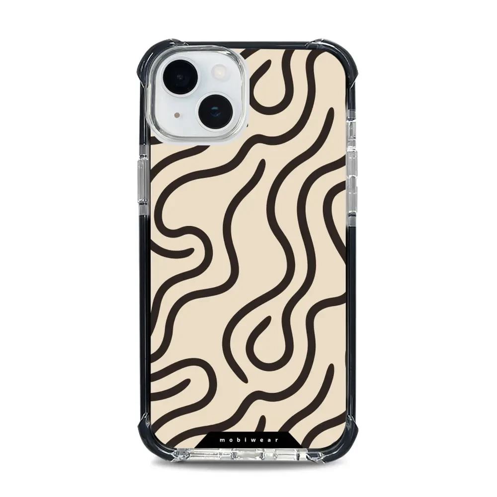 Odolný obal Mobiwear MagSafe Elite Bumper - Apple iPhone 15 Plus - DA60D Linky