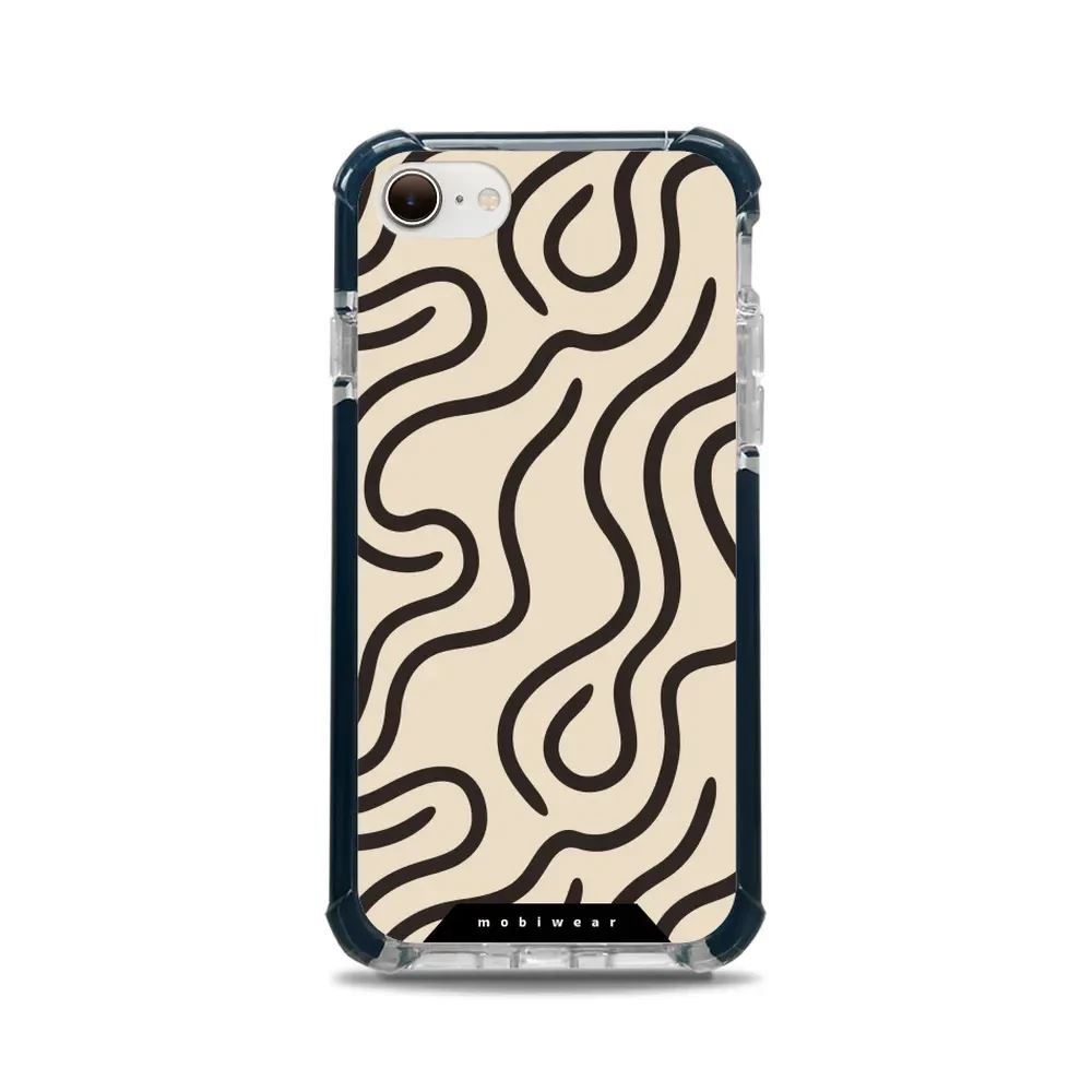 Odolný obal Mobiwear MagSafe Elite Bumper - Apple iPhone 7 / 8 / SE 2020 / SE 2022 - DA60D Linky