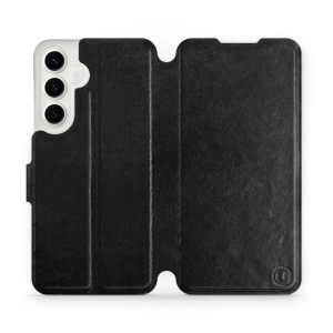 Flipové pouzdro Mobiwear - Samsung Galaxy S24 Plus - Černé a šedé