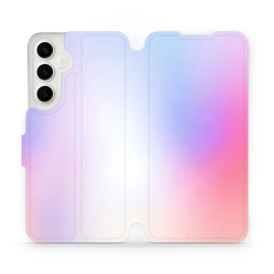 Flipové pouzdro Mobiwear - Samsung Galaxy S24 Plus - VP65S Nachový odstín