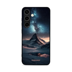 Lesklý kryt Mobiwear Glossy - Samsung Galaxy S24 - G006G Hora s hvězdnou oblohou