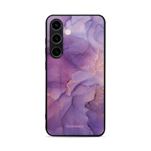 Lesklý kryt Mobiwear Glossy - Samsung Galaxy S24 - G050G - Fialový mramor