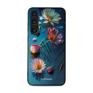 Lesklý kryt Mobiwear Glossy - Samsung Galaxy S24 Plus - G013G Květy na hladině
