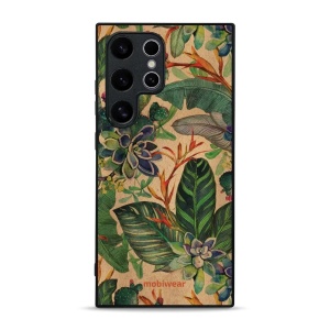 Lesklý kryt Mobiwear Glossy - Samsung Galaxy S24 Ultra - G036G - Sukulenty