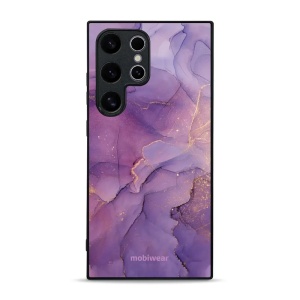 Lesklý kryt Mobiwear Glossy - Samsung Galaxy S24 Ultra - G050G - Fialový mramor