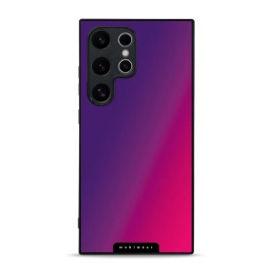 Lesklý kryt Mobiwear Glossy - Samsung Galaxy S24 Ultra - G067G Fialový a růžový odstín